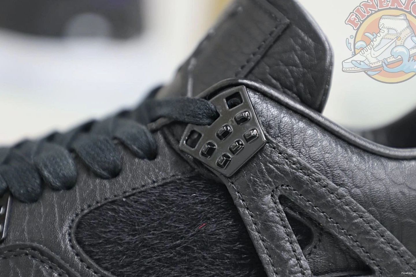 ponyhair Air 4 retro black Jordan Jordan 1121